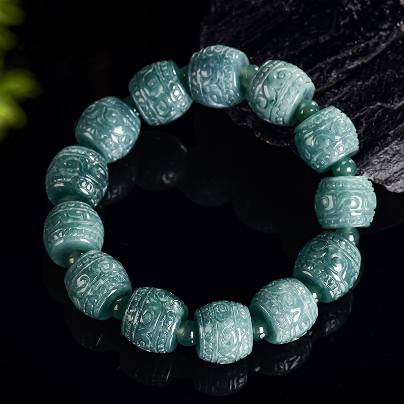 Bracelets - Браслет из натурального бирманского жадеита с