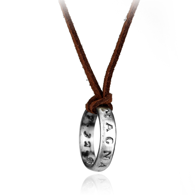 Кожаное ожерелье-цепочка с кол – обзор и цена Anime Pendant Necklace