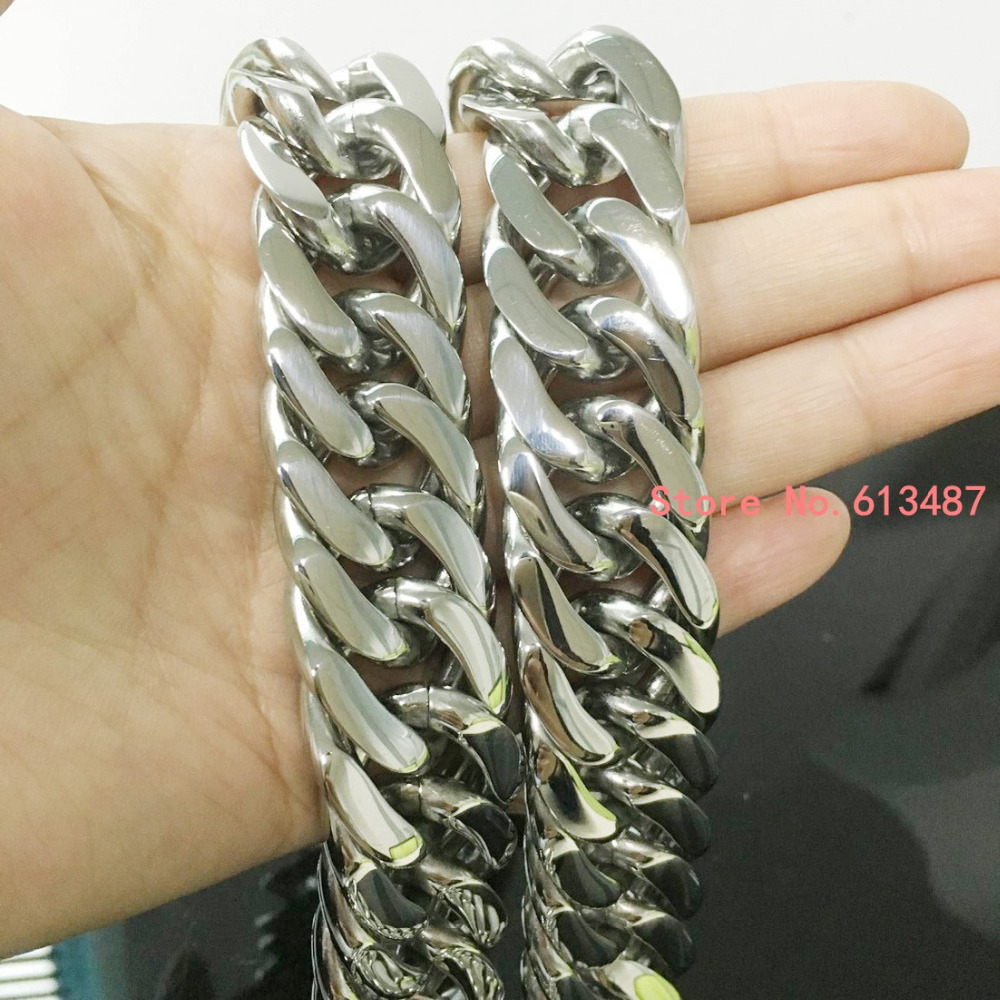 24 дюйма 21 мм тяжелые огромны – обзор и цена Cuban Link Chain 12Mm