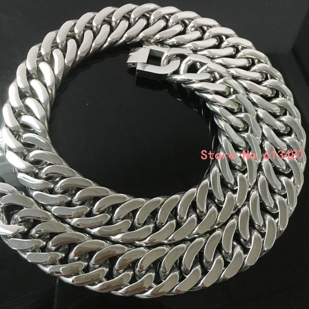 24 дюйма 21 мм тяжелые огромны – обзор и цена Cuban Link Chain 12Mm